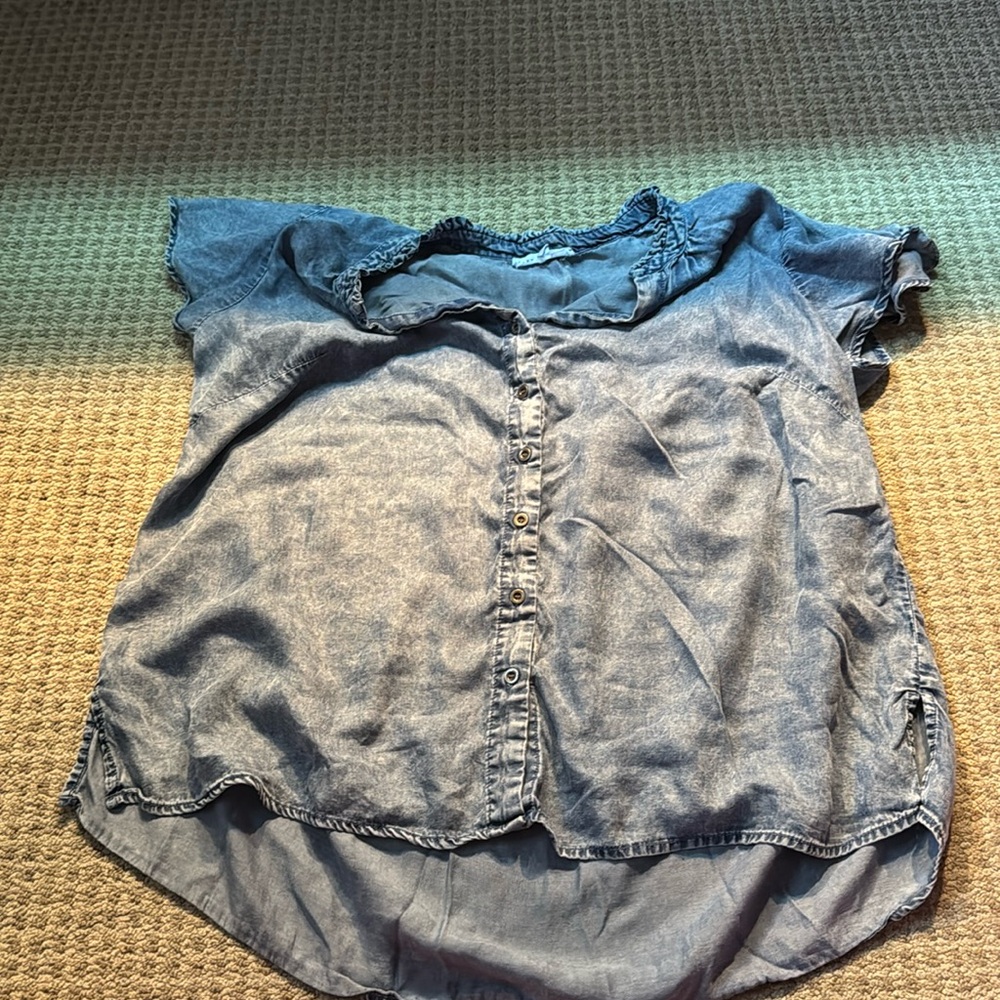 Jean-Like Blouse